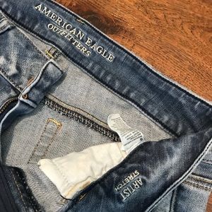 American Eagle artist stretch jeans